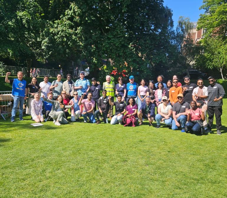 Volunteers at Hope Fest 2025